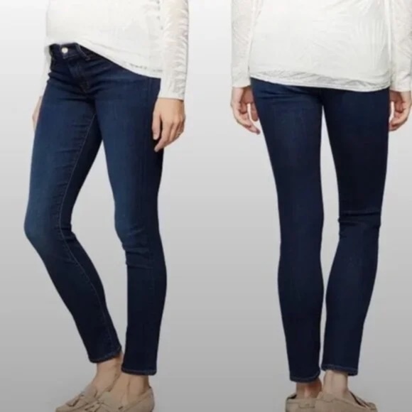 J Brand Mama J Maternity Jeans in Fleeting Blue SIZE 31 - Picture 1 of 9
